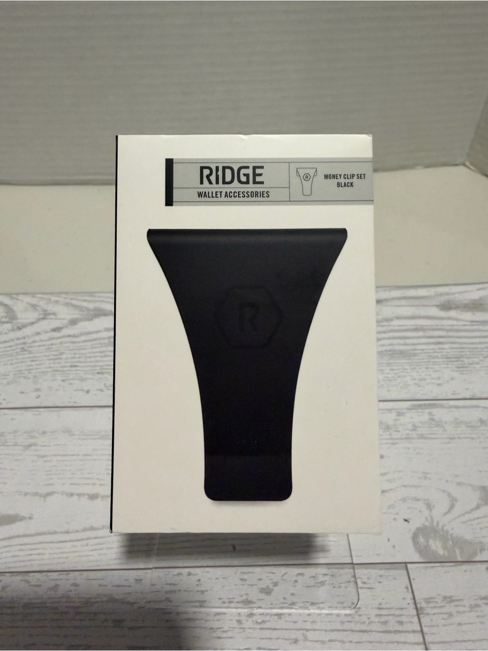RIDGE WALLET | *DIY*MONEY CLIP+WALLET BAND+TORX SCREWDRVR+14x BLK SCREWS-READ